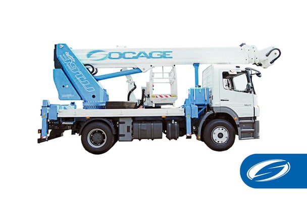 camion grue avec panier potence ForSte 39TJJ Socage camion grue avec panier potence ForSte 39TJJ Socage