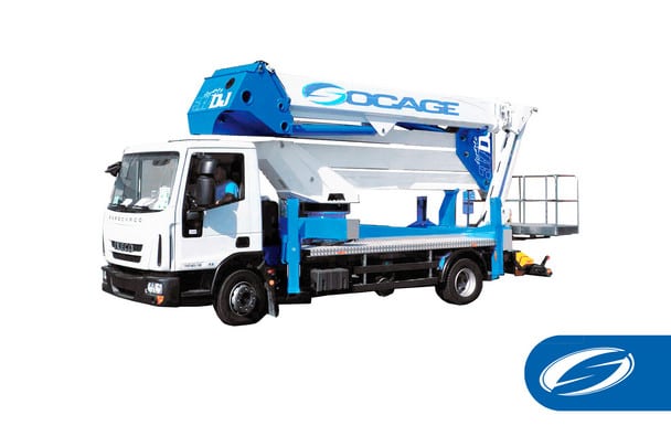 plates formes sur camion avec flèche ForSte 37DJ Socage plates formes sur camion avec flèche ForSte 37DJ Socage