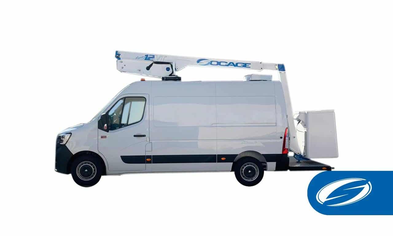 Fourgon nacelle forste 12vt