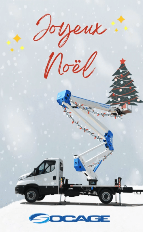 Joyeux Noël de la part de Socage Nacelle !