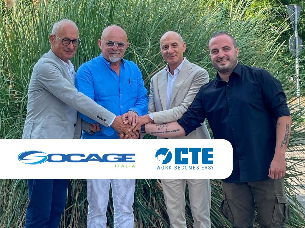 Socage acquiert la majorité du capital social de CTE Spa. et élargit sa gamme de produits