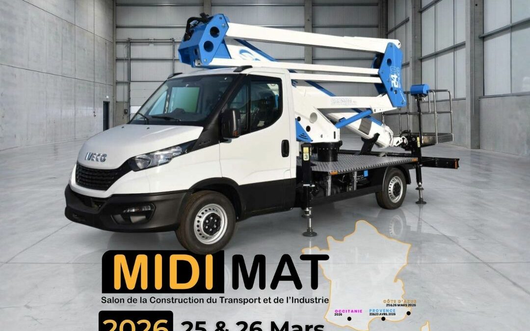 Retrouvez Socage Nacelle à MIDIMAT 2026 aux côtés de Dantès