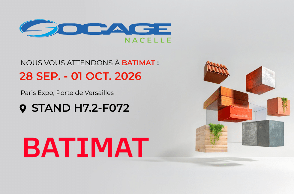 Socage Nacelle à Batimat 2026 : découvrez nos solutions pour le travail en hauteur